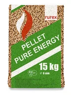 Materiały opałowe - Pellet drzewny  Rurex EN Plus A1 - miniaturka - grafika 1