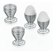 Pojemniki na przyprawy - Kela Kieliszki na jajka 4 szt Globul KE-17580 - miniaturka - grafika 1