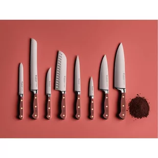 CLASSIC COLOUR Nóż Santoku 17/30,3 cm brązowy WÜSTHOF - Noże kuchenne - miniaturka - grafika 4