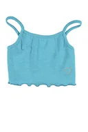 Koszulki i topy damskie - Charanga Dziewczęcy podkoszulek Catopin, turkusowy, 7-8 lat - miniaturka - grafika 1