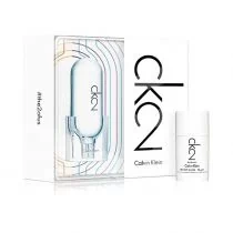 Calvin Klein CK2 woda toaletowa 100 ml + dezodorant w sztyfcie 75 ml - Zestawy perfum unisex - miniaturka - grafika 1