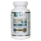 Witaminy i minerały - WISH Pharmaceutical WISH Alpha Lipoic Acid 600mg Metabolic Antioxidant kwas Alfa Liponowy NO GMO suplement diety 120 kapsułek - miniaturka - grafika 1
