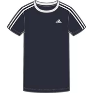 Koszulki dla dziewczynek - adidas Koszulka dziewczęca Yg Bf, Atrament legendowy/biały, 9-10 lat - miniaturka - grafika 1