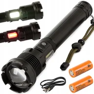 Latarki - Latarka taktyczna bailong led xhp160 cob mocna - miniaturka - grafika 1