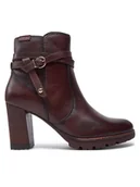 Botki damskie - Pikolinos Botki W7M-8806 Bordowy - miniaturka - grafika 1