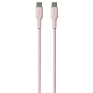 Kabel USB-C - USB-C PURO Icon Soft Cable 1.5 m Różowy - Akcesoria do smartwatchy - miniaturka - grafika 1