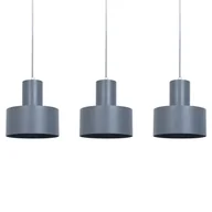 Lampy sufitowe - Regulowana lampa wisząca Rif 3 41166 nad stół do jadalni grafitowy - miniaturka - grafika 1