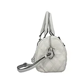 Torebki damskie - Rieker Damska torba na zakupy H1321, szara, rozmiar uniwersalny, szary, jeden rozmiar - miniaturka - grafika 1