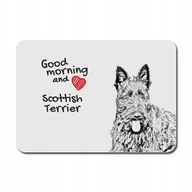 Podkładki pod mysz - Scottish Terrier Podkładka pod mysz myszkę Grafika - miniaturka - grafika 1