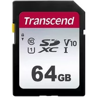 Karty pamięci - Karta pamięci Transcend 330S SDXC 64GB UHS-I U1 V10 A2 (100R/60W) (TS64GSDC330S) - miniaturka - grafika 1