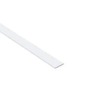Inne materiały budowlane - Standers Profil płaski pvc 1m 20x2 mm matowy biały - miniaturka - grafika 1