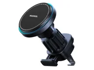 Uchwyty samochodowe do telefonów - JoyRoom Uchwyt samochodowy z ładowarką indukcyjną i wentylatorem 6941237181855 - miniaturka - grafika 1