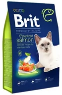 Sucha karma dla kotów - Brit Premium Cat Sterilised Salmon 8kg - miniaturka - grafika 1