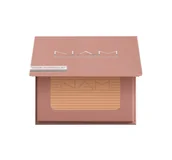Bronzery i konturowanie twarzy - NAM Bronzing Face Pressed Powder puder brązujący 02 Nude Brown 10g - miniaturka - grafika 1