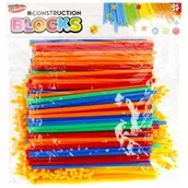 Zabawki konstrukcyjne - Mega Creative, Klocki konstrukcyjne Słomki 298 elementów 474342 - miniaturka - grafika 1