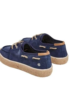 Pepe Jeans Espadryle Port Coast męskie, niebieskie (Ocean Blue), 9 UK, Niebieski Ocean Blue, 43 EU - Espadryle damskie - miniaturka - grafika 1