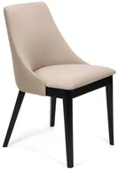 Krzesła - Beżowe drewniane krzesło tapicerowane G5-C95 - miniaturka - grafika 1