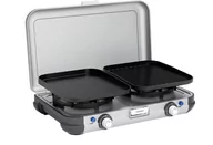 Kuchnia turystyczne i akcesoria - Campingaz 2 Grill & Go CV Kuchnia kempingowa, kuchenka gazowa o mocy 2 x 2.000 W, z wymiennymi płytami do grillowania i palnikami, wszechstronna do grillowania i gotowania, lekka i kompaktowa. - miniaturka - grafika 1