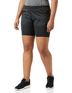 Spodenki damskie - adidas Rnfast 2In1 Szorty Czarne/Czarne XL - miniaturka - grafika 1