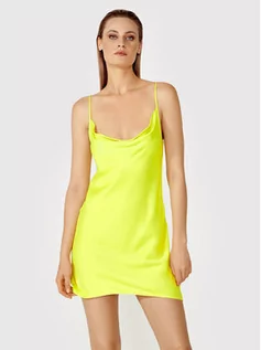 Sukienki - Simple Sukienka codzienna SUD019 Zielony Regular Fit - grafika 1