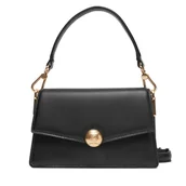 Torebki damskie - Torebka Lacoste NF5104IT Czarny - miniaturka - grafika 1