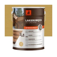 Farby i impregnaty do drewna - Lazura i lakierobejca 5 l Dąb Jasny 5903649066299 - miniaturka - grafika 1