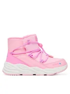 Buty dla dziewczynek - Skechers Śniegowce Turbo Tread 303492L LTPK Różowy - miniaturka - grafika 1