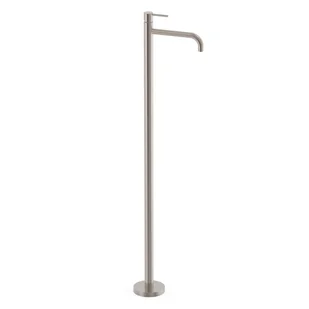 Bateria umywalkowa wolnostojąca Tres Study stal szczotkowana 26285305AC - Baterie umywalkowe - miniaturka - grafika 1