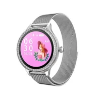 Smartwatch - Roneberg Rm6 Srebrny - miniaturka - grafika 1
