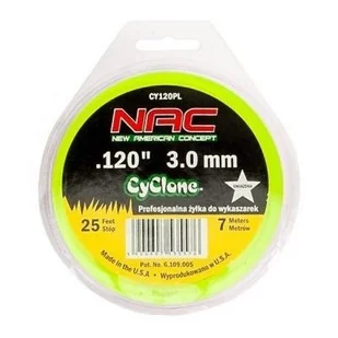 NAC Żyłka tnąca 3 mm - Akcesoria do elektronarzędzi - miniaturka - grafika 1