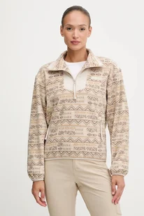 Columbia bluza outdoorowa Sequoia Grove damska kolor beżowy wzorzysta 2136204 - Bluzy damskie - miniaturka - grafika 1