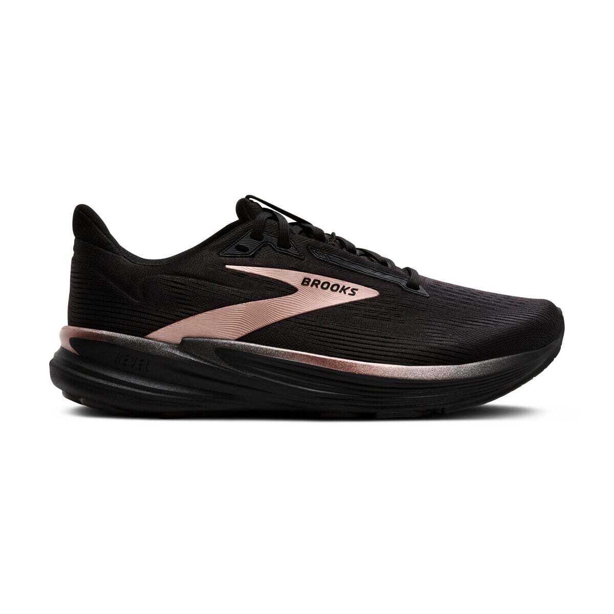 Damskie buty do biegania Brooks Revel 8 Black/Black/Rose Gold US 9