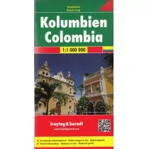 Kolumbia mapa 1:1 000 000 - Lider Serwis - Atlasy i mapy - miniaturka - grafika 1