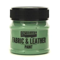 Zabawki kreatywne - Pentart, farba do tkanin i skóry, pistacjowa, 50 ml - miniaturka - grafika 1