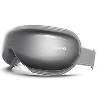 Masażery - RENPHO masażer do oczu z ciepłem, kompresja powietrza Bluetooth muzyka ładowalna terapia oczu masażer dla zmniejszenia zmęczenia oczu ciemne koła torby na oczy suche oczy poprawiają sen (C-Grey) - miniaturka - grafika 1