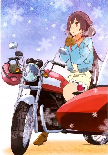 Plakat Anime The Rolling Girls trg_003 A2 (custom)