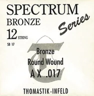 Struny gitarowe  - Thomasitk Einzelsaite E .052rw Bronze mit Seideneinlage roundwound SB52 für Akustikgitarre Spectrum Satz SB111, SB211 - miniaturka - grafika 1