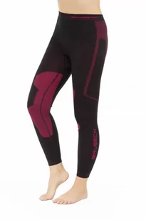 Damskie legginsy termoaktywne Brubeck Dry - czarne - BRUBECK - Spodnie sportowe damskie - miniaturka - grafika 1