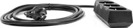 Listwy zasilające - Listwa zasilająca SMS SMS Multiplug outlet Black EU ITM-0005-0004 - miniaturka - grafika 1