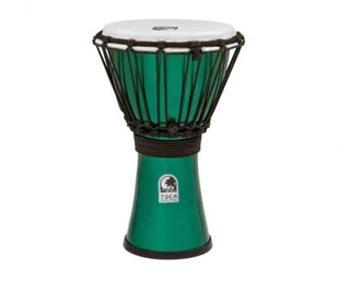 Toca Dźwięk 7mg 7-inch Freestyle Color TOCA tfcdj Djembe  Metallic Green TO803298 - Instrumenty perkusyjne - miniaturka - grafika 1