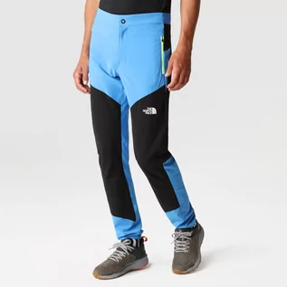 Odzież trekkingowa męska - Męskie spodnie trekkingowe The North Face Felik Slim Tapered Pants super sonic blue/TNF black - grafika 1