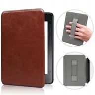Etui do czytników e-book - IRIS Okładka etui pokrowiec Kindle Paperwhite 1 2 3 z chwytem kolor brązowy - miniaturka - grafika 1
