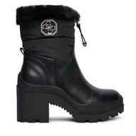 Botki damskie - Botki Guess FLFYPP FAP10 Czarny - miniaturka - grafika 1