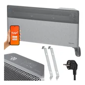 Ogrzewanie przenośne - Grzejnik elektryczny konwektorowy energooszczędny 2000W inwerterowy Wi-Fi szary Warmtec EGI-20S - miniaturka - grafika 1