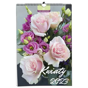 Kalendarz 2023 B3 7 plansz - Kwiaty - EV-Corp - Kalendarze - miniaturka - grafika 1