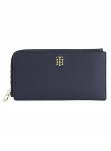 Tommy Hilfiger portfel skóra ekologiczna niebieski NEW CASUAL SLIM WALLET - Portfele - miniaturka - grafika 1