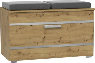 SZAFKA NA BUTY SIEDZISKO SCHOWEK OPAL DĄB ARTISAN OPAL SZAFKA ARTISAN - Szafki na buty - miniaturka - grafika 6