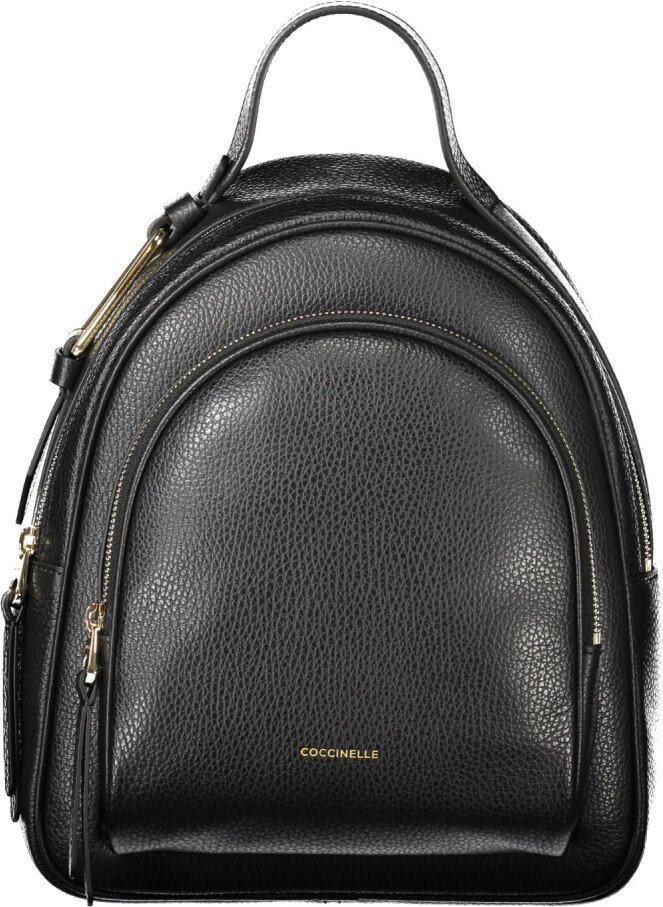 Plecak damski COCCINELLE Czarny Kolor: Czarny, Rozmiar: UNI