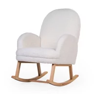 Fotele - Childhome Fotel bujany Teddy bear Off white - miniaturka - grafika 1