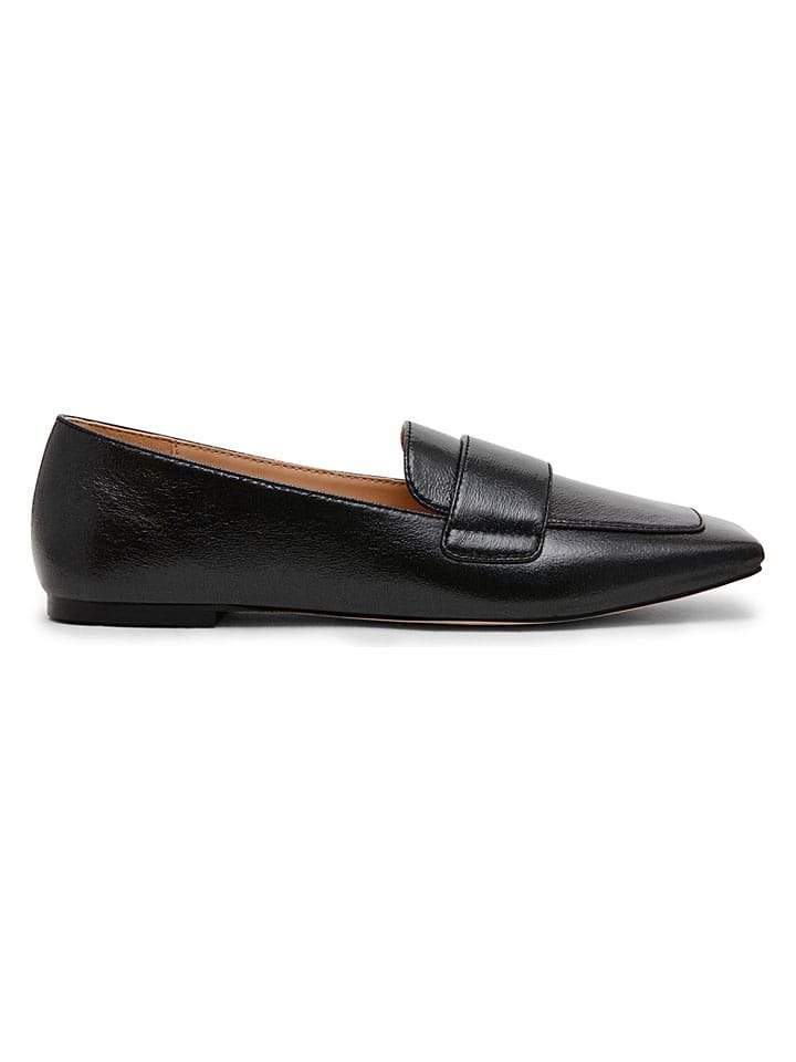 Steve Madden Mokasyny w kolorze czarnym